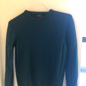 Zara Forest Green Wool Sweater